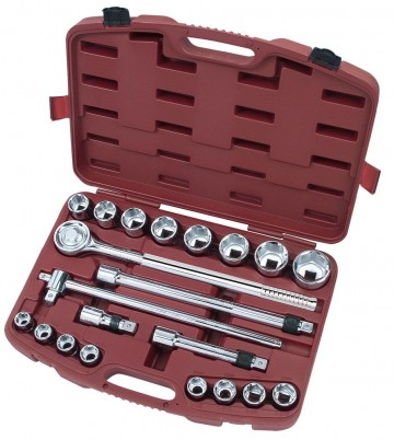 1 kraftwerk doppenassortiment met ratel 34 21delig 2057