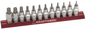 1 kraftwerk doppenassortiment torx 12 12delig 325099