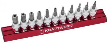 1 kraftwerk doppenassortiment torx 38 11delig 205399