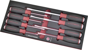 1 kraftwerk slagschroevendraaierassortiment 8delig 490319
