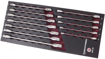 1 kraftwerk steekringratelsleutelassortiment 12delig 490316