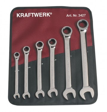 1 kraftwerk steekringratelsleutelset 6delig 3427