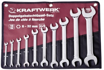 Kraftwerk 3553r steeksleutelset 10 delig