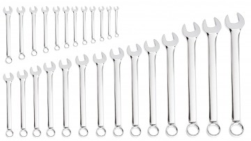 Kraftwerk 3554 steek ringsleutelset 26 delig