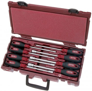 Kraftwerk dopschroevendraaierassortiment 8delig 490031k