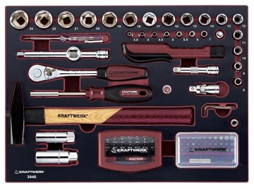 Kraftwerk gereedschapskoffer 151delig 3946 5