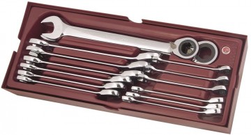 Kraftwerk steekringratelsleutelassortiment 14delig 490047b