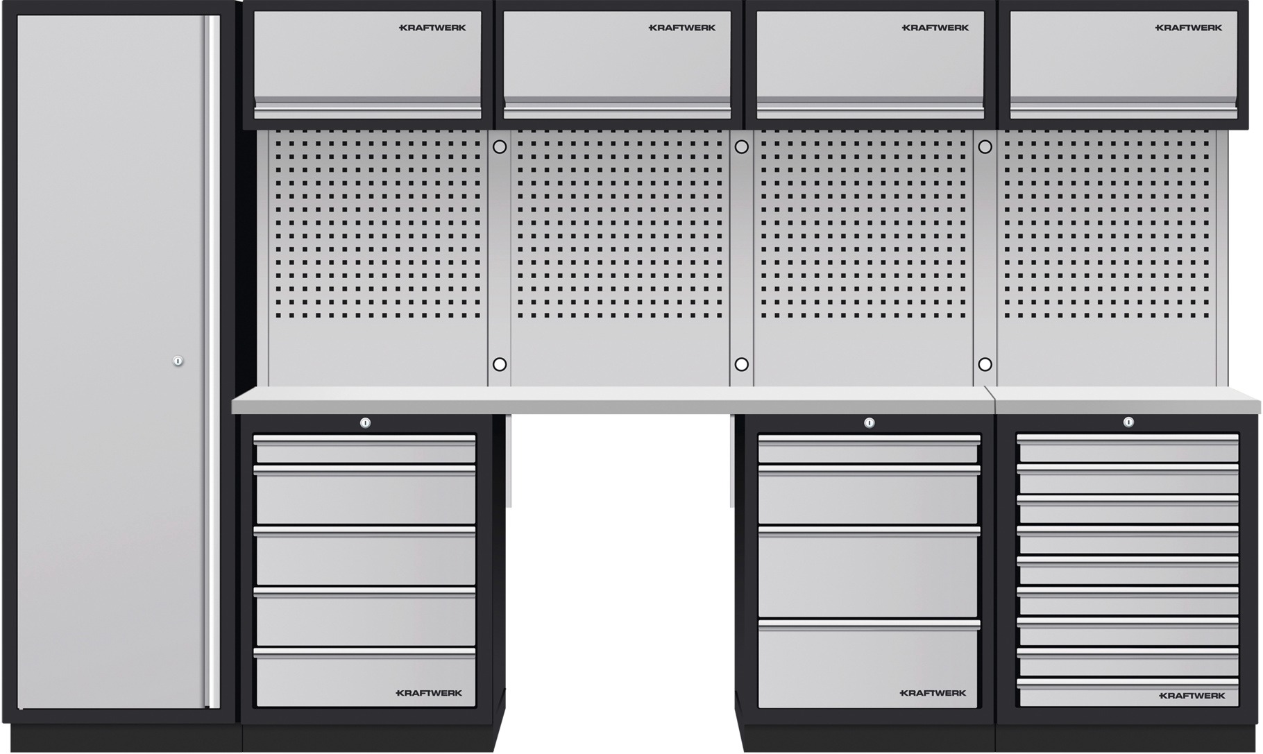 Kraftwerk 3964K-H5049-K4IX Werkplaatssysteem 3.320 x 488 x 2.000